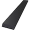 Ekena Millwork 2 1/2"W x 20"D Hidden Floating Steel Heavy Duty Bracket, Powder Coated Black BKTM02X20HFPBL - alternate 6